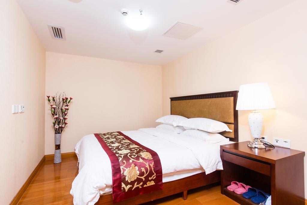Yo Yo Apartment Zheng Jia Dong Fang Branch Guangzhou Rum bild
