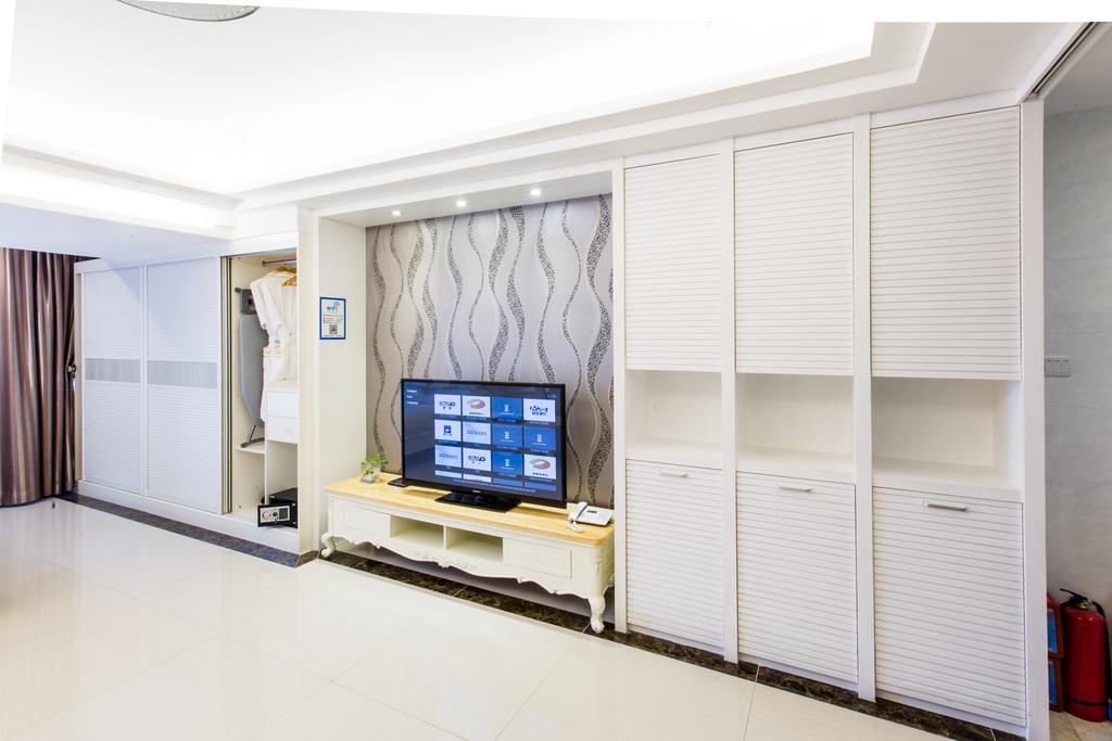 Yo Yo Apartment Zheng Jia Dong Fang Branch Guangzhou Rum bild