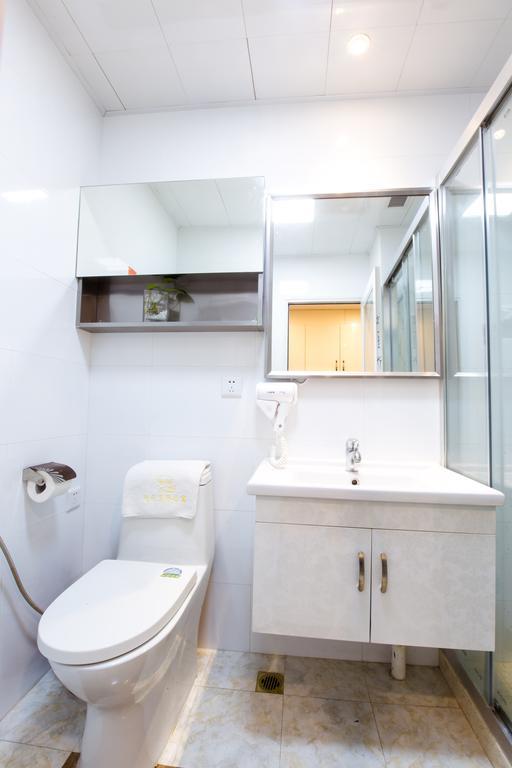 Yo Yo Apartment Zheng Jia Dong Fang Branch Guangzhou Rum bild