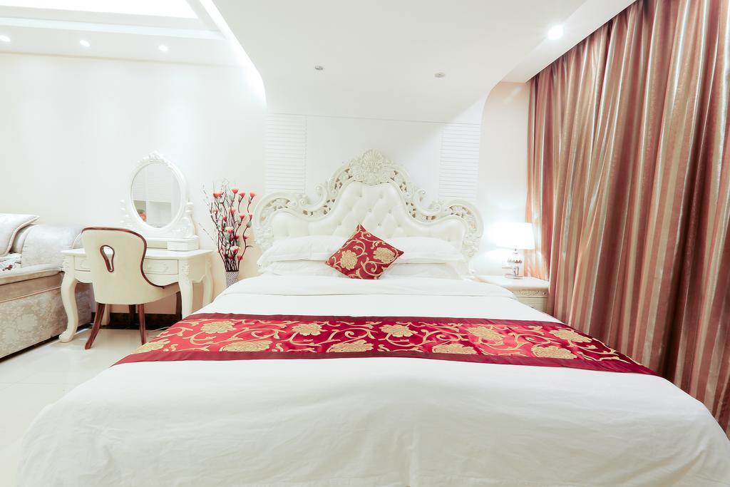 Yo Yo Apartment Zheng Jia Dong Fang Branch Guangzhou Rum bild