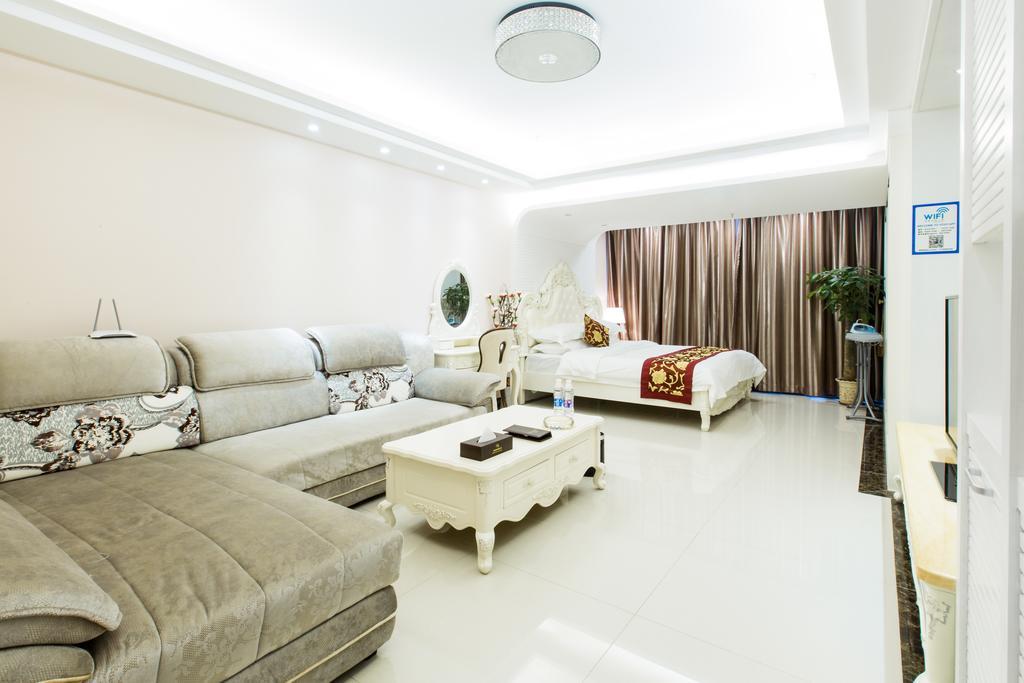 Yo Yo Apartment Zheng Jia Dong Fang Branch Guangzhou Rum bild