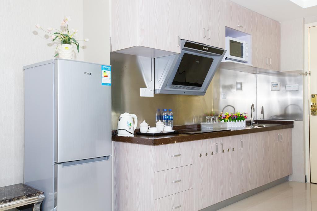 Yo Yo Apartment Zheng Jia Dong Fang Branch Guangzhou Exteriör bild