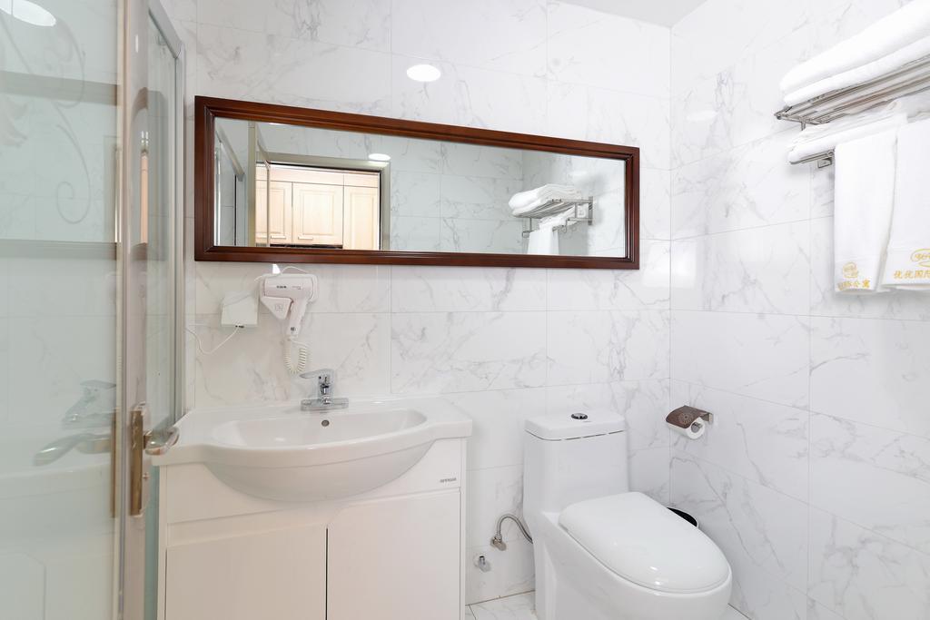 Yo Yo Apartment Zheng Jia Dong Fang Branch Guangzhou Rum bild