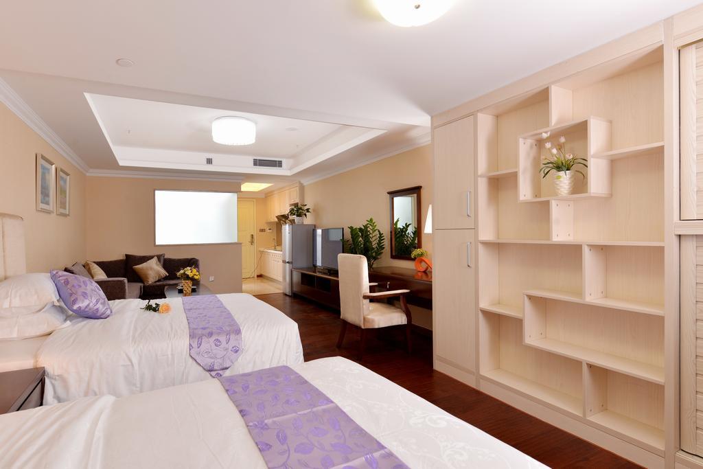 Yo Yo Apartment Zheng Jia Dong Fang Branch Guangzhou Rum bild