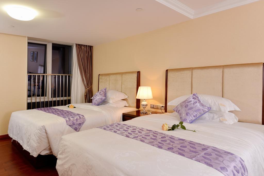 Yo Yo Apartment Zheng Jia Dong Fang Branch Guangzhou Rum bild