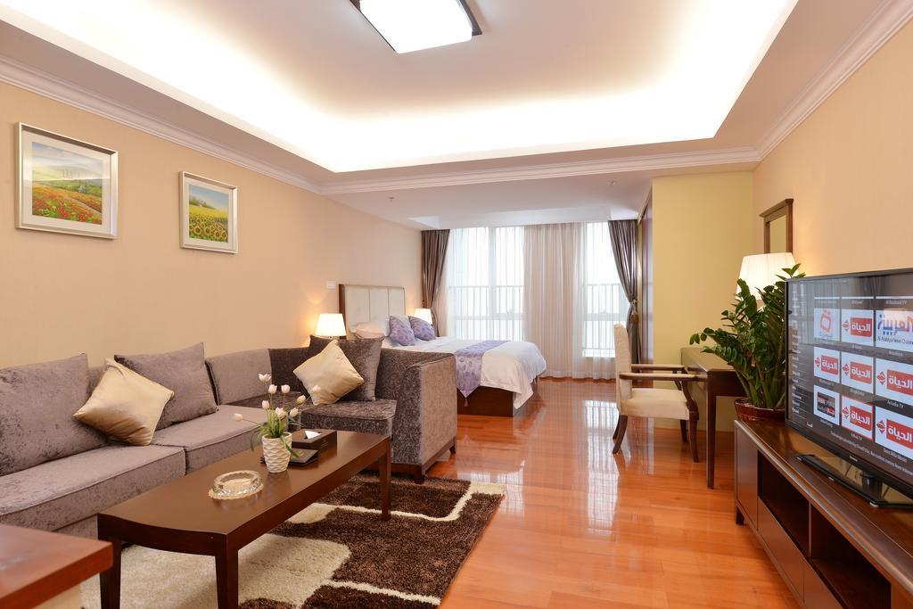 Yo Yo Apartment Zheng Jia Dong Fang Branch Guangzhou Exteriör bild