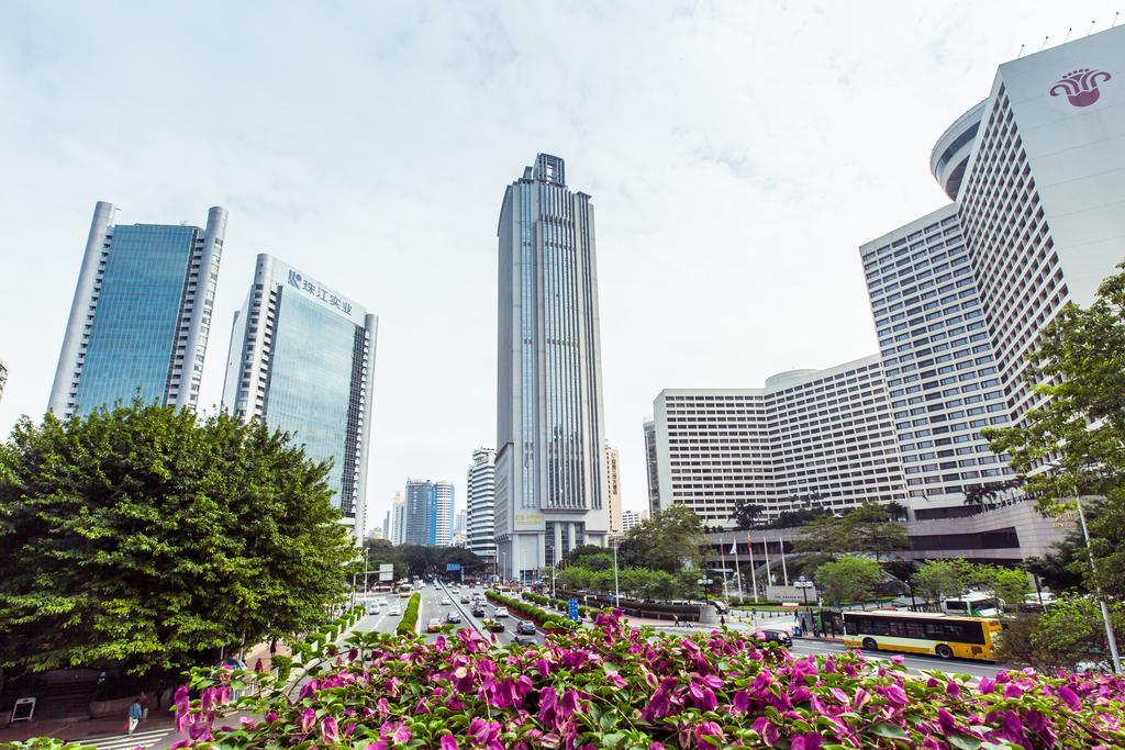 Yo Yo Apartment Zheng Jia Dong Fang Branch Guangzhou Exteriör bild