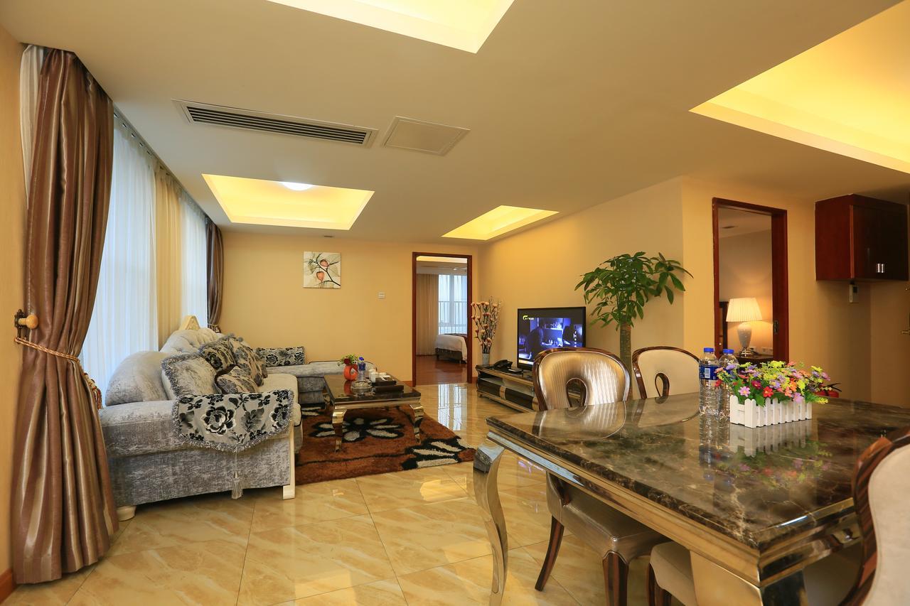 Yo Yo Apartment Zheng Jia Dong Fang Branch Guangzhou Exteriör bild